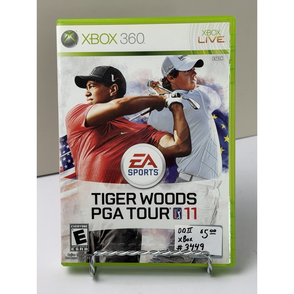 Tiger Woods PGA Tour 11 (Microsoft Xbox 360, 2010) Complete Tested